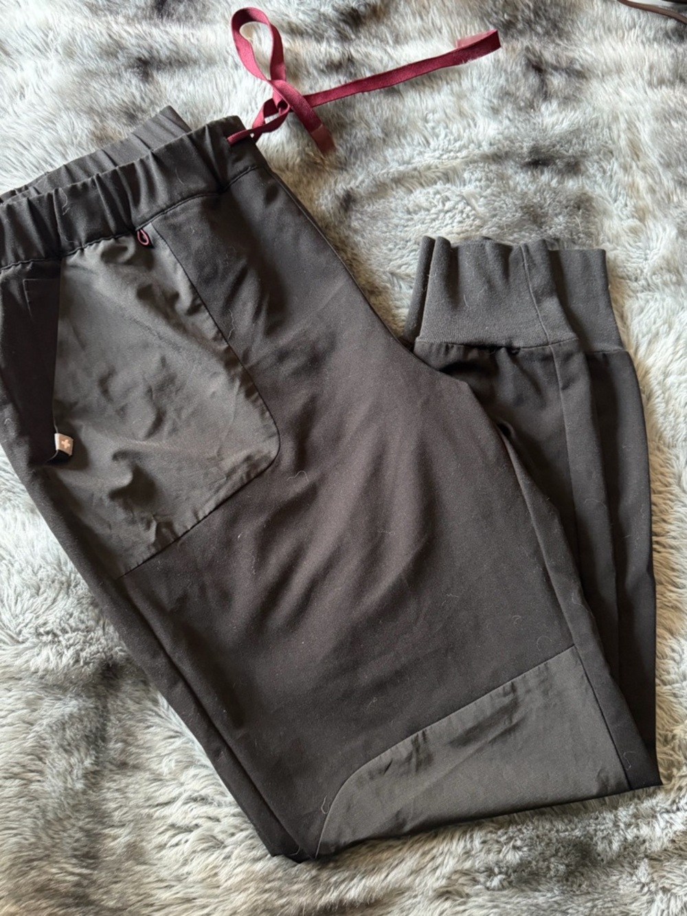 Figs X Disney Mickey Black Jogger Large